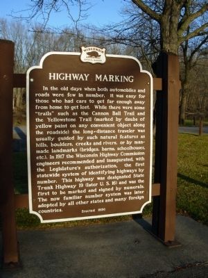 Highway Marking Marker image. Click for full size.