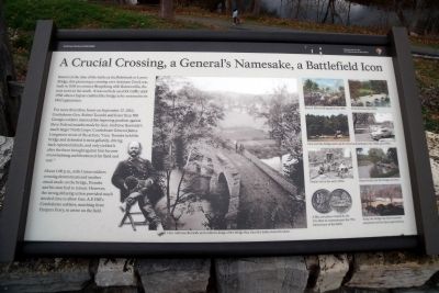 A Crucial Crossing, a General�s Namesake, a Battlefield Icon Marker image. Click for full size.