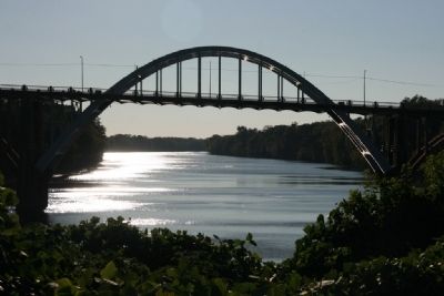 The Edmund Pettus Bridge Spanning The Alabama River. image. Click for full size.