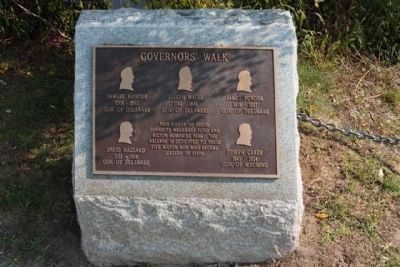 Governor's Walk Tribute to Joseph Maull, top center image. Click for full size.