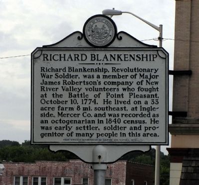 Richard Blankenship Marker image. Click for full size.