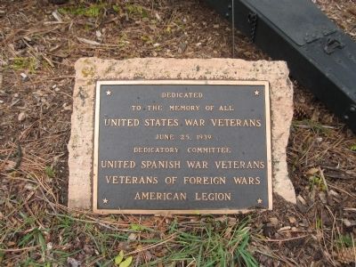 United States War Veterans Memorial. Click for full size. United States War Veterans Memorial image. Click for full size.