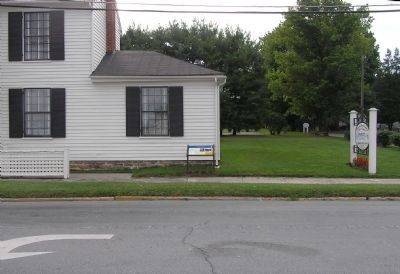 Wide view of the McNutt House Marker. Click for full size. Wide view of the McNutt House Marker image. Click for full size.