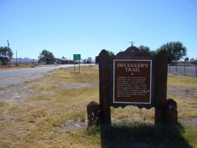 Smugglers Trail Marker image. Click for full size.