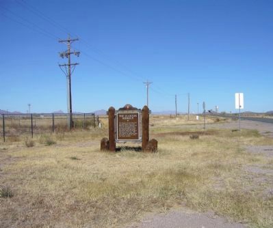 The Clanton Hideout Marker. Click for full size. The Clanton Hideout Marker image. Click for full size.