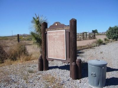 Pancho Villa’s Raid Marker. Click for full size. Pancho Villa’s Raid Marker image. Click for full size.