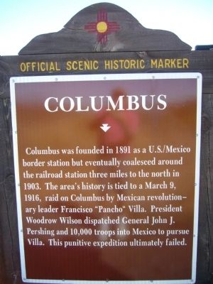 Columbus Marker. Click for full size. Columbus Marker image. Click for full size.
