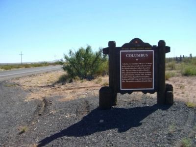 Columbus Marker. Click for full size. Columbus Marker image. Click for full size.
