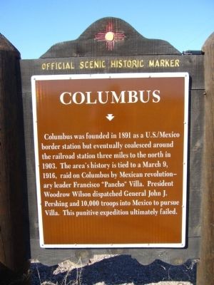 Columbus Marker. Click for full size. Columbus Marker image. Click for full size.