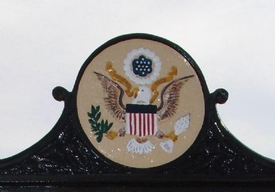 Top of The Dunham House Marker image. Click for full size.