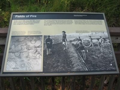 Fields of Fire Marker image. Click for full size.