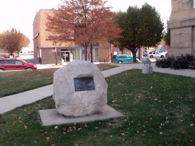 Wide View - - General John Tipton Marker image. Click for full size.