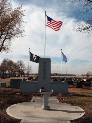 Full View - - Tipton County (Indiana) Veterans Memorial Marker image. Click for full size.