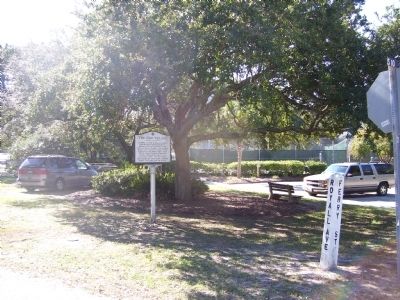 The Old Village Marker. Click for full size. The Old Village Marker image. Click for full size.