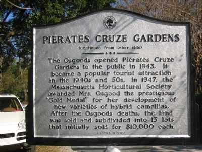 Pierates Cruze Gardens image. Click for full size.