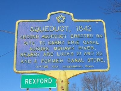 Aqueduct, 1842 Marker image. Click for full size.