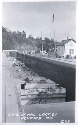 Old Erie Canal Lock 21 - Rexford, N.Y. image. Click for full size.