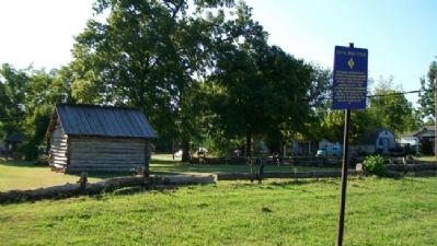 Fort Blair Marker. Click for full size. Fort Blair Marker image. Click for full size.