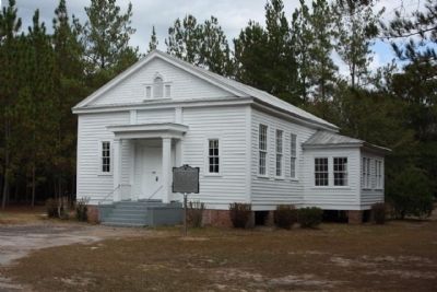 Speedwell Methodist Church with Marker image. Click for full size.