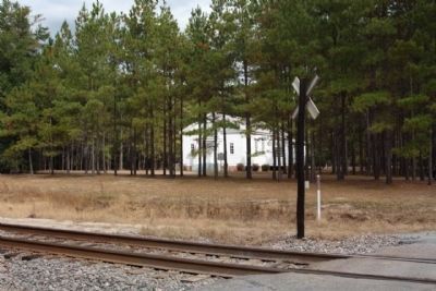 Speedwell Methodist Church and Marker, seen from Little Hell Road image. Click for full size.