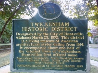 Twickenham Historic District Marker image. Click for full size.