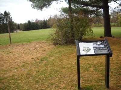Marker at Martin Van Buren National Historic Site. Click for full size. Marker at Martin Van Buren National Historic Site image. Click for full size.