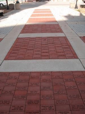 Walk at the Memorial - - To Jefferson Street image. Click for full size.