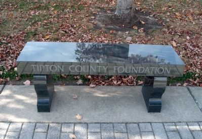 Tipton County Foundation (Memorial Bench) image. Click for full size.