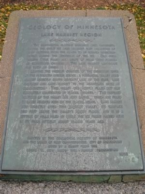 Geology of Minnesota Marker. Click for full size. Geology of Minnesota Marker image. Click for full size.