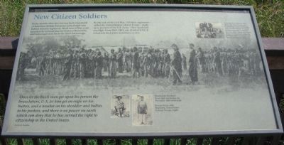 New Citizen Soldiers Marker image. Click for full size.