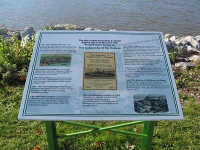 The Queen City of the Hudson Marker image. Click for full size.