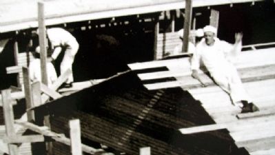 Construction Photo Detail on Marker image. Click for full size.