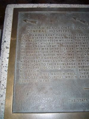 William Beaumont General Hospital - <i>Left</i> image. Click for full size.