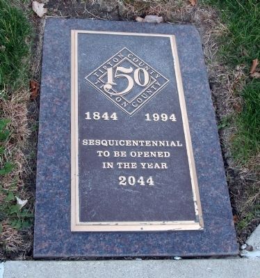 Plaque - - "150 - Tipton County" image. Click for full size.