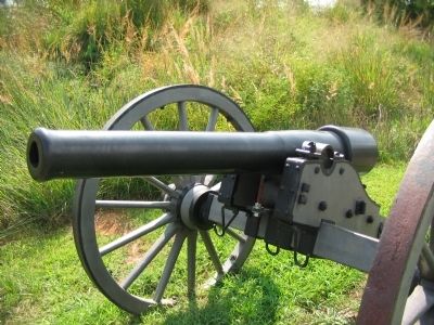 Reproduction Parrott Rifle image. Click for full size.