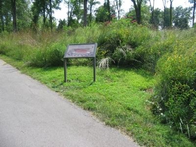 Covered by Cross Fires Marker. Click for full size. Covered by Cross Fires Marker image. Click for full size.