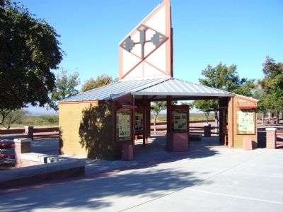 The San Simon Rest Area Marker image. Click for full size.