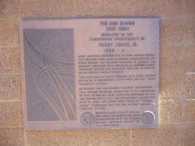 The San Simon Rest Area Marker image. Click for full size.