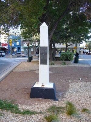 To the Memory of Nine of Primitive El Paso's Patriotic Heroes Marker image. Click for full size.