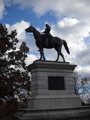 Equestrian Statue of Maj. Gen. Henry Slocum. Click for full size. Equestrian Statue of Maj. Gen. Henry Slocum image. Click for full size.
