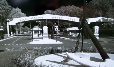 Photo on BRAC Marker. Click for full size. Photo on BRAC Marker image. Click for full size.