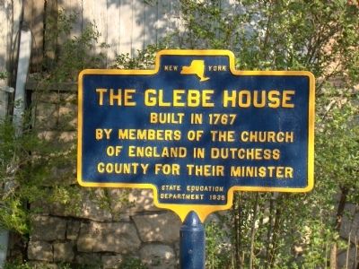 The Glebe House Marker image. Click for full size.