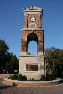 Autherine Lucy Clock Tower - South Face image. Click for full size.