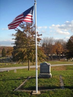Grave of John Burns. Click for full size. Grave of John Burns image. Click for full size.