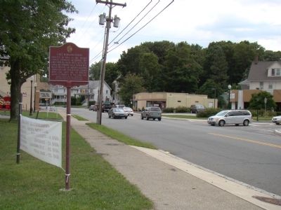 Lake Musconetcong Marker image. Click for full size.