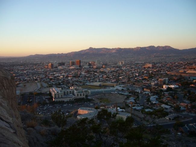 The City of El Paso, Texas / Ciudad Juarez, Mexico image. Click for full size.