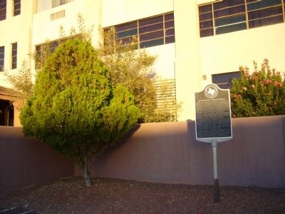 Southwestern General Hospital Marker. Click for full size. Southwestern General Hospital Marker image. Click for full size.