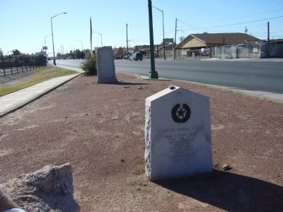 Captain Frank Jones Marker. Click for full size. Captain Frank Jones Marker image. Click for full size.