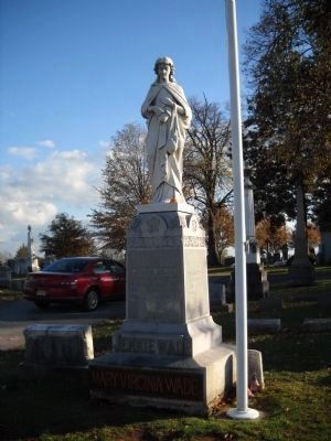 Mary Virginia Wade Marker. Click for full size. Mary Virginia Wade Marker image. Click for full size.