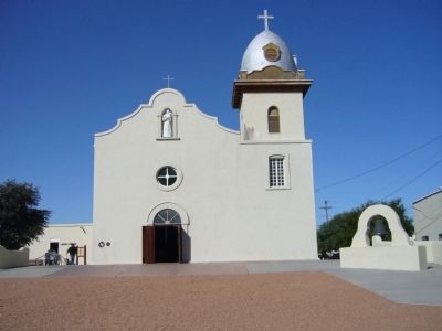 Corpus Christi de la Ysleta Del Sur Mission image. Click for full size.